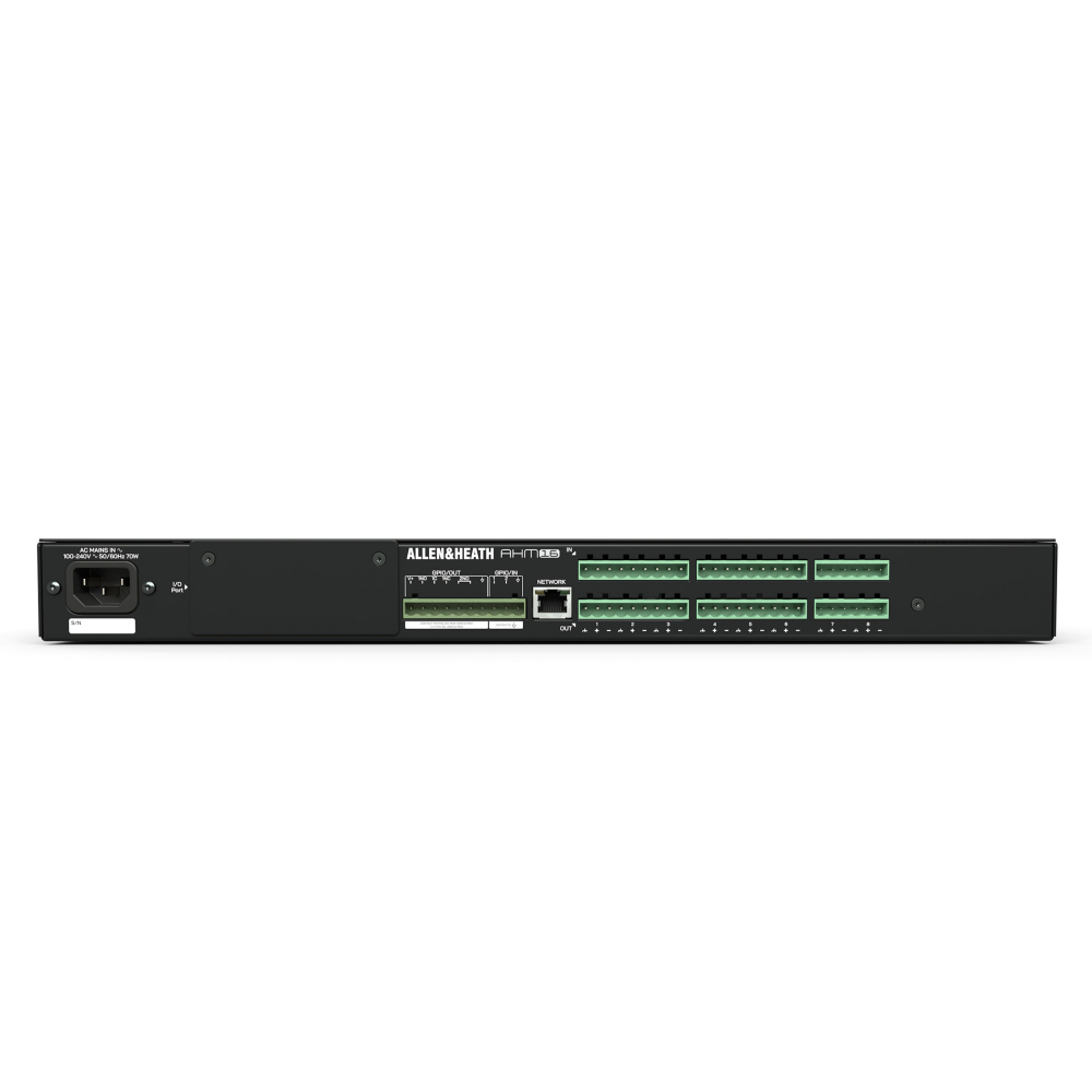 Allen & Heath AHM-16 16x16 Audio Matrix Processor with 8x8 I/O