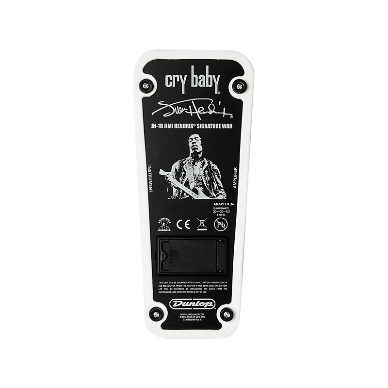 Dunlop JH1D Jimi Hendrix Signature Cry Baby Wah Pedal