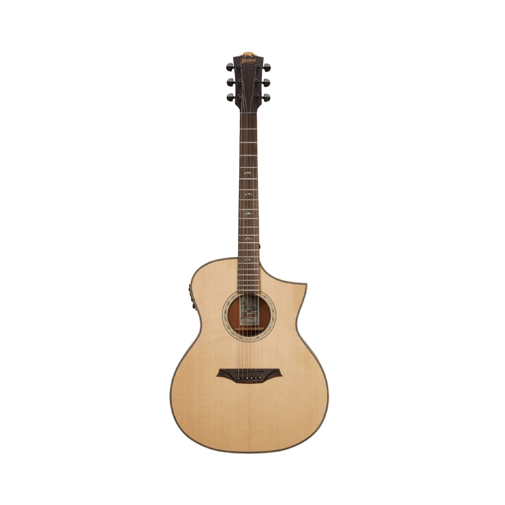 Bromo BAT4CE Tahoma Series Electric Acoustic Guitar (Natural)