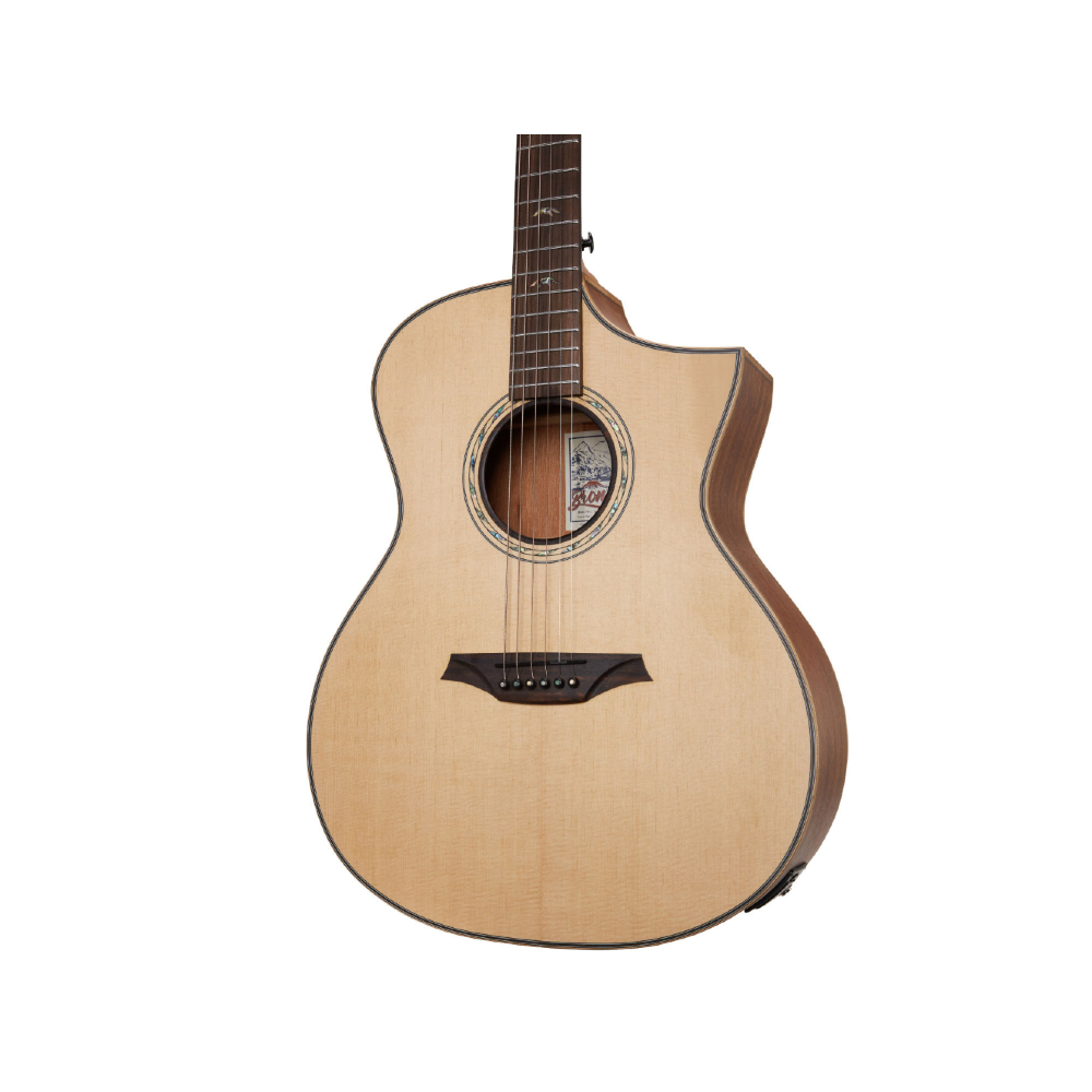 Bromo BAT4CE Tahoma Series Electric Acoustic Guitar (Natural)