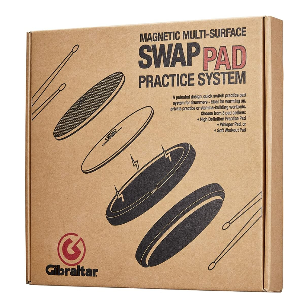 Gibraltar SC-SWAP Swap Magnetic Multi Surface Drum Practice Pad