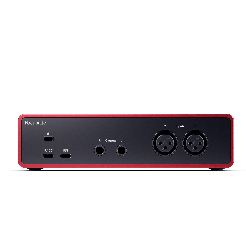 Focusrite Scarlett 2i2 4th Gen USB 2-in/2-out USB-C Audio Interface