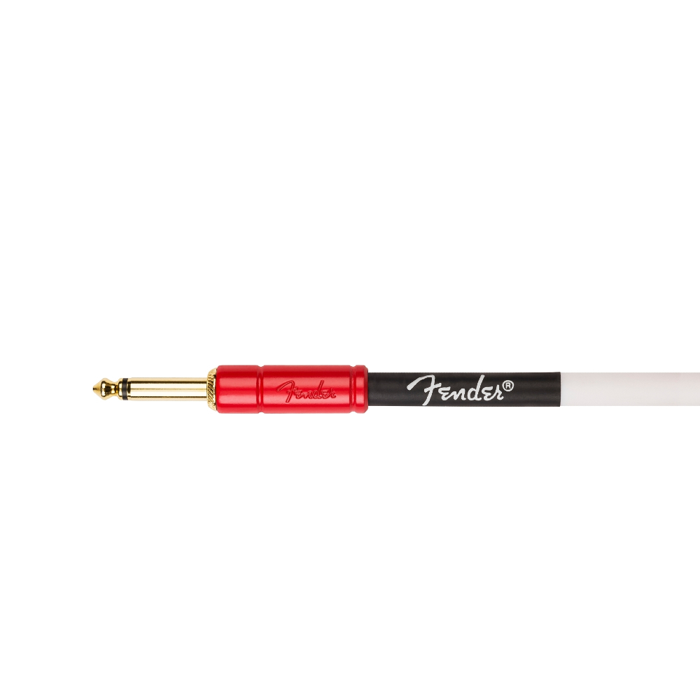 Fender John 5 Signature 10ft Instrument Cable (White and Red)