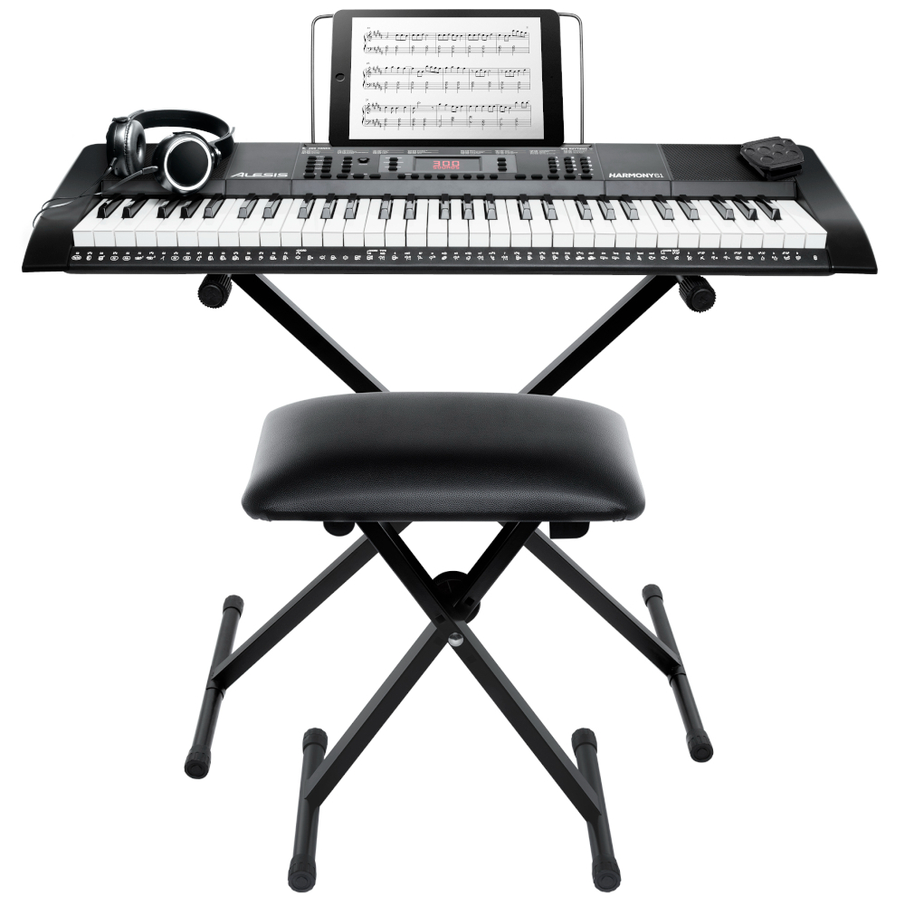 Alesis Harmony 61 MK3 61-Keys Portable Keyboard with Built-In Speakers