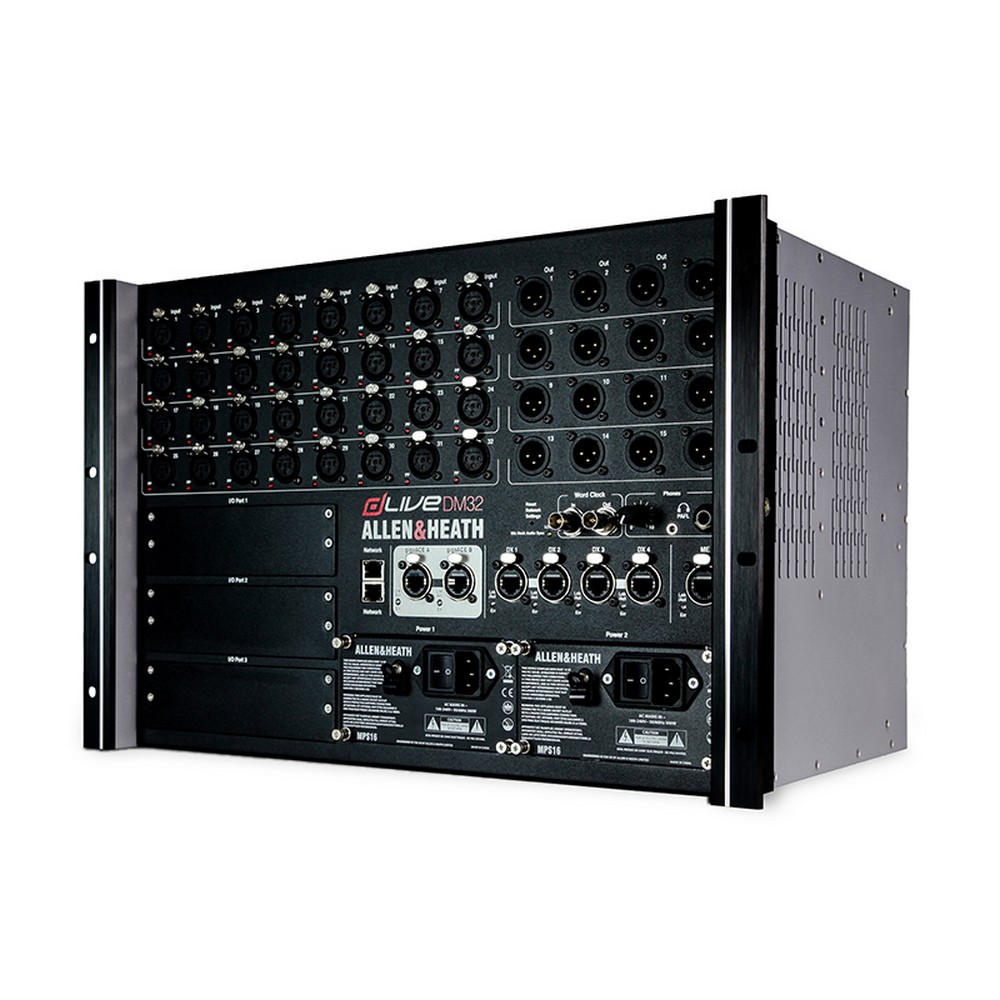 Allen & Heath dLive DM32 Audio Rack