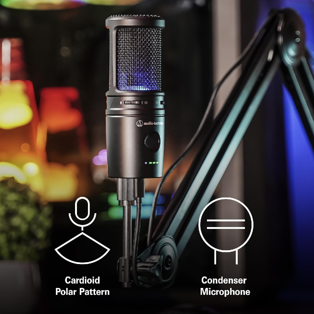 Audio Technica AT2020USB-XP Cardiod Condenser USB Microphone