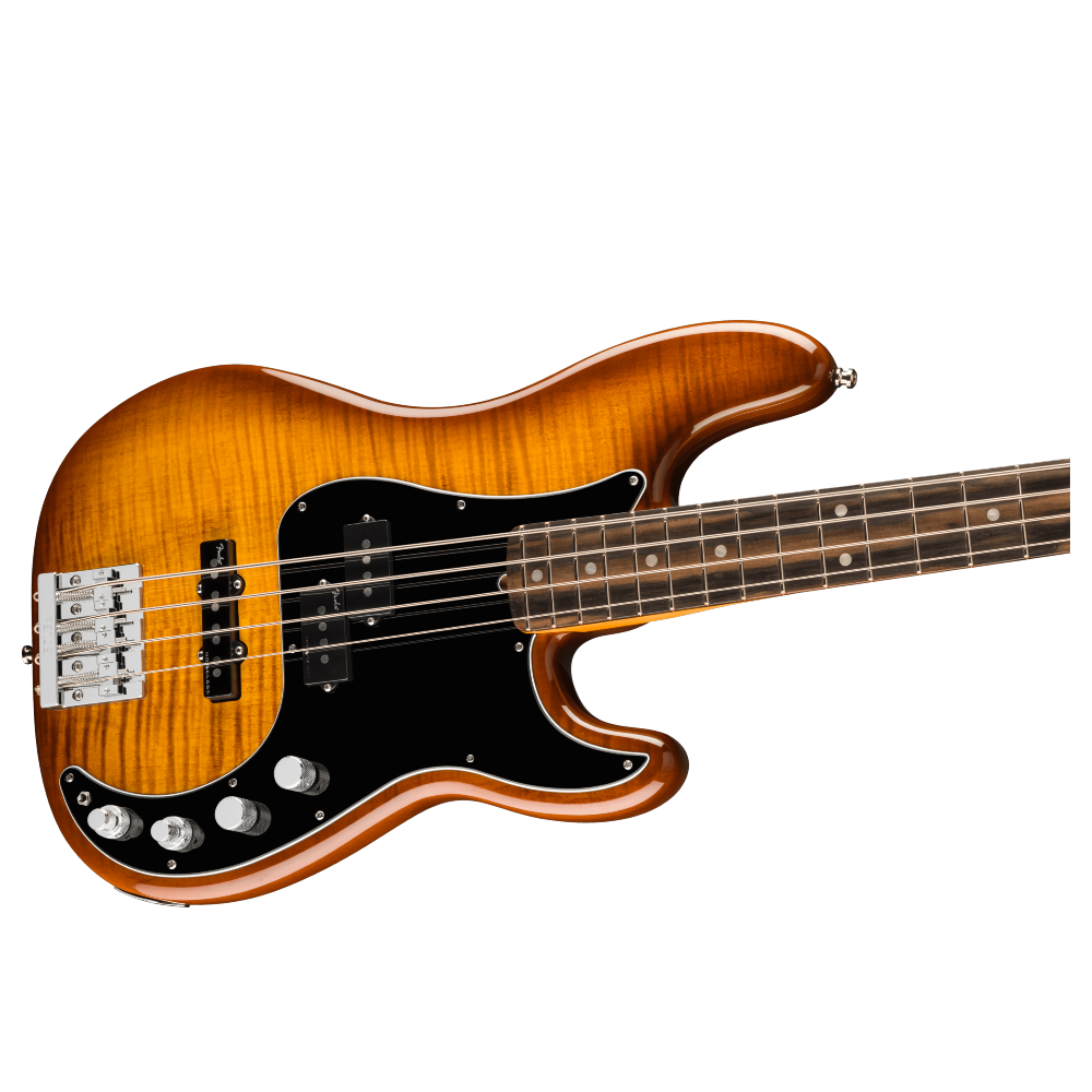 Fender Limited Edition American Ultra Precision Bass Ebony Fingerboard - Tiger's Eye (118040771)