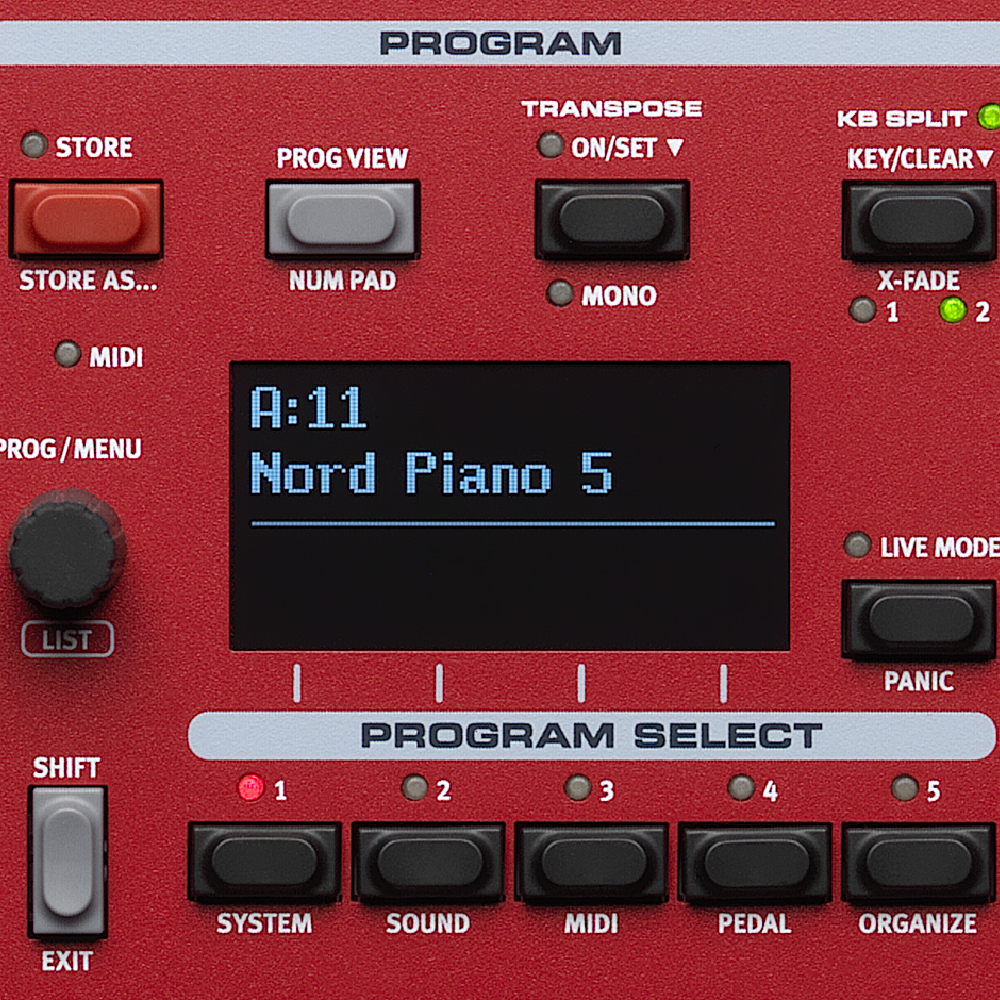 Nord Piano 5 88-note Triple Sensor Keybed With Grand Weighted Action