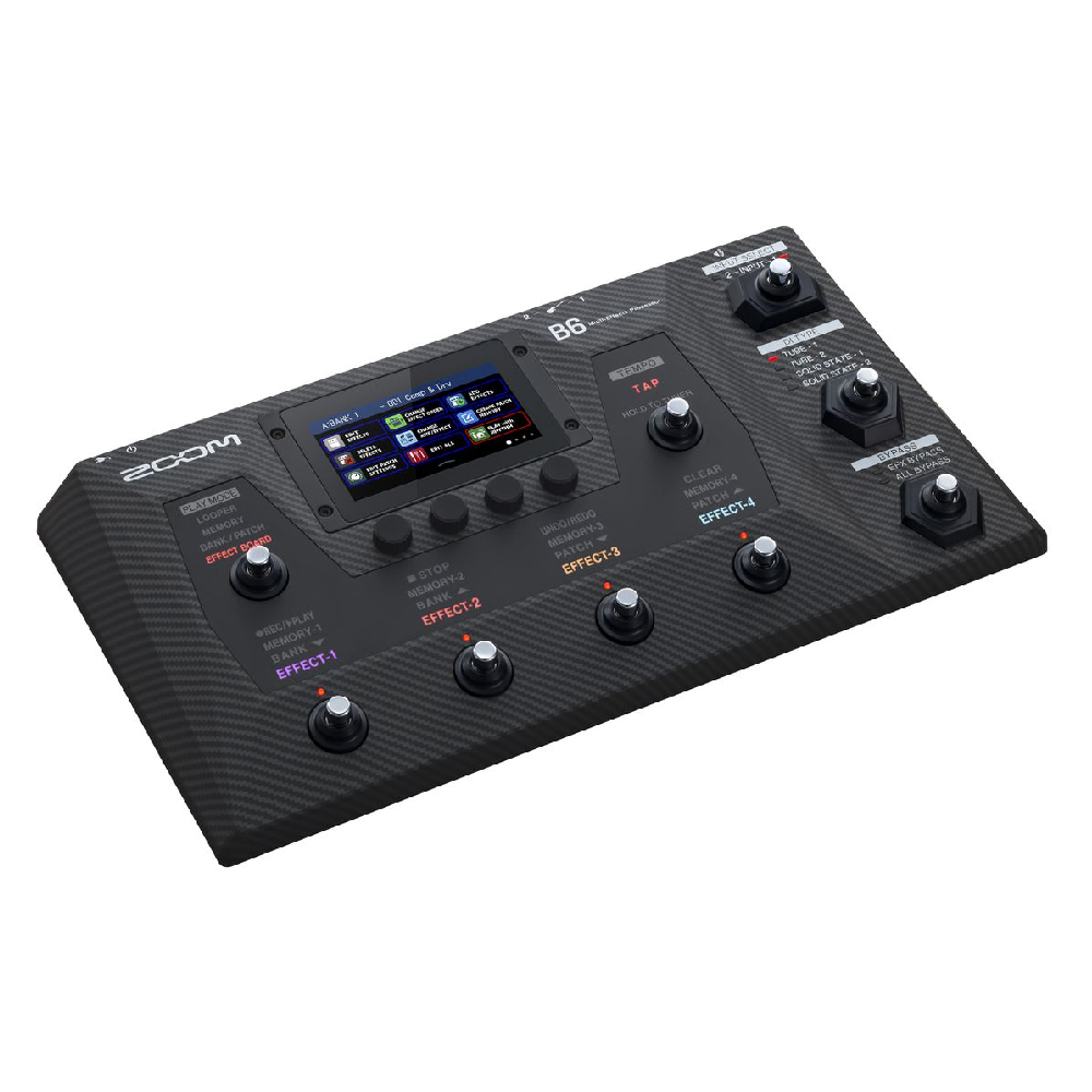 Zoom B6 Bass Multi-effects Processor