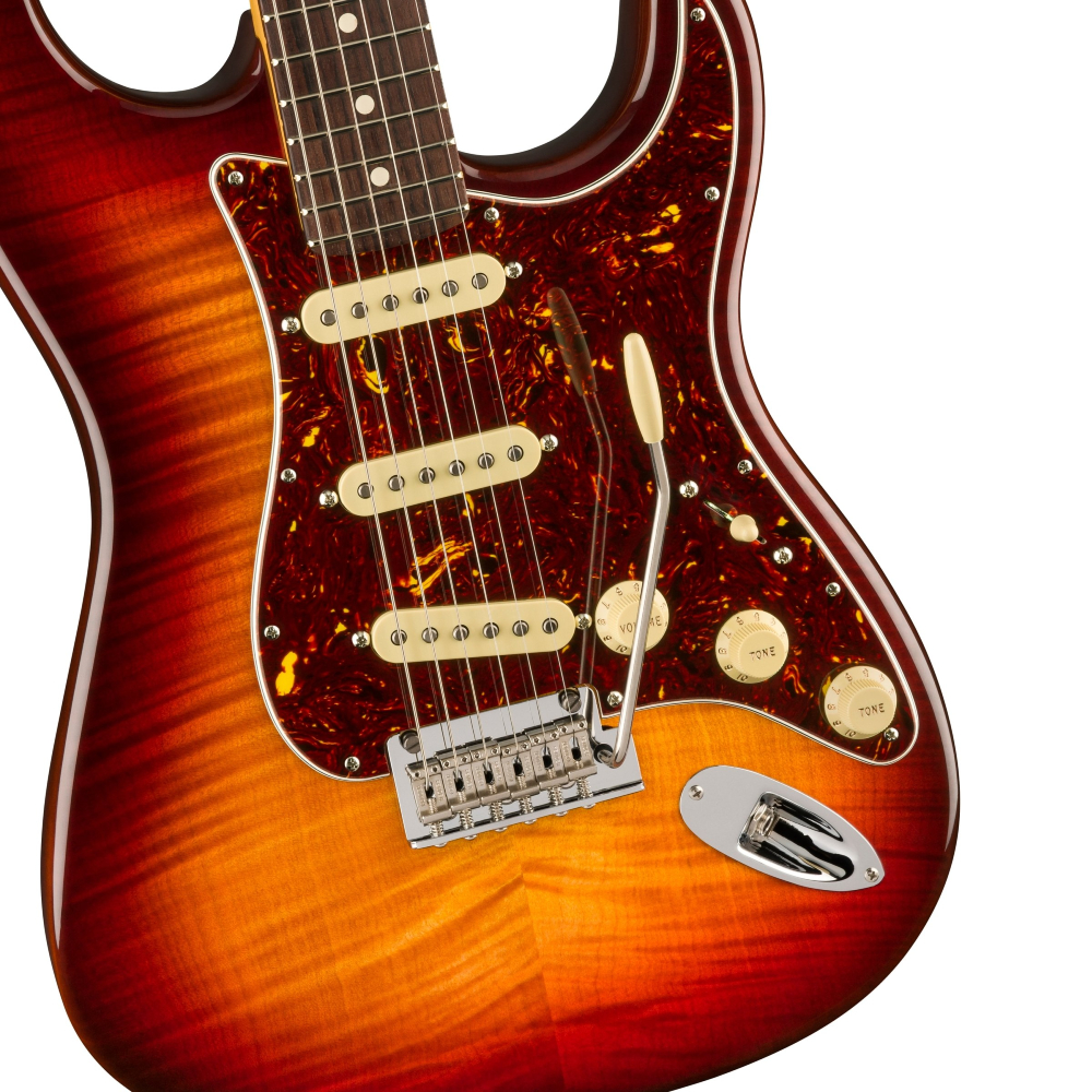 Fender 70th Anniversary American Professional II Stratocaster Electric Guitar with Rosewood Fingerboard (Comet Burst)