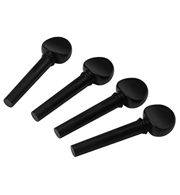 Anton Breton VP-140 Violin Tuning Pegs (Ebony) - 1/2 - Set of 4