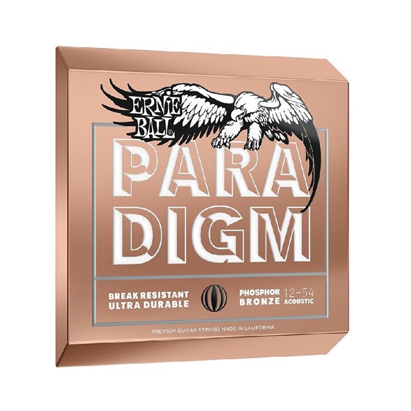 Ernie Ball 2076 Paradigm Phosphor Bronze Acoustic Guitar Strings (12-54)