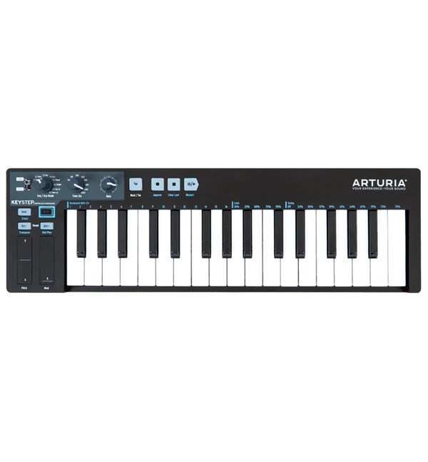 Arturia KeyStep Mini Controller & Sequencer (Black Edition)