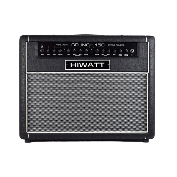 Hiwatt Crunch 150R 150W Combo Amplifier w/ 1x12 inch Speaker and Spring Reverb