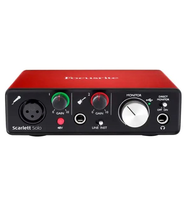 Focusrite Scarlett Solo 2nd Gen Audio Interface