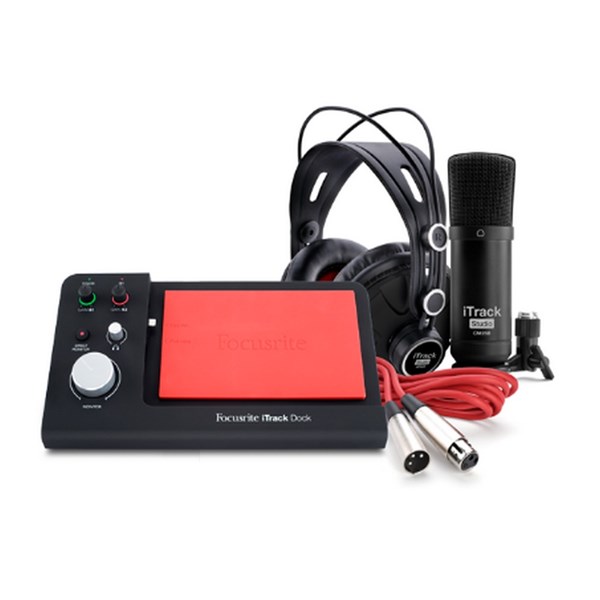 Focusrite iTrack Dock iPad Recording Interface Bundle