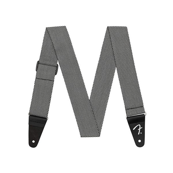 Fender Modern Tweed Guitar Strap (White/Black) (991446406) 