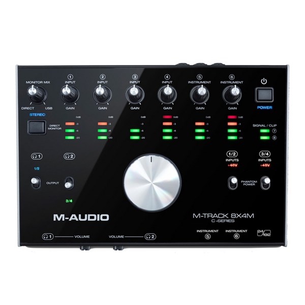 M-Audio M-Track 8X4M Compact USB Audio/MIDI interface