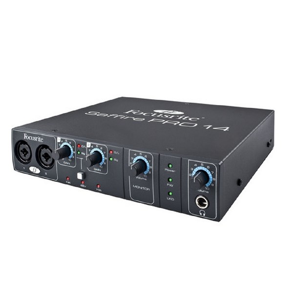 Focusrite Saffire PRO 14 FireWire Interface with Microphone Preamps