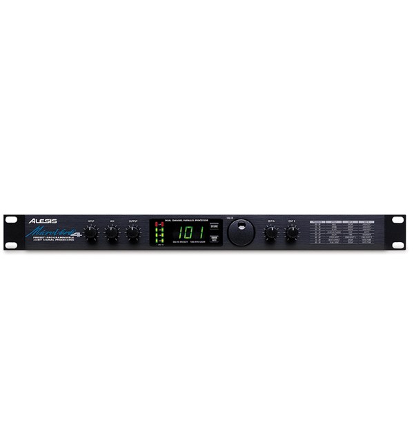 Alesis MicroVerb 4 Preset/Programmable 24-Bit Signal Processor