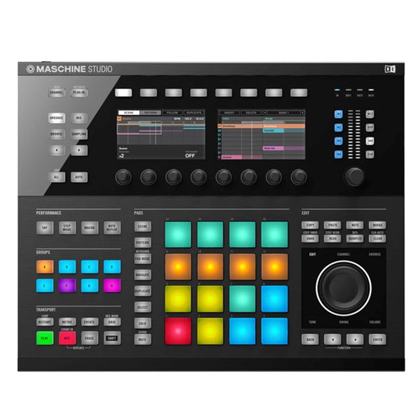 Native Instruments Maschine Studio Hybrid Music Production System (Black)