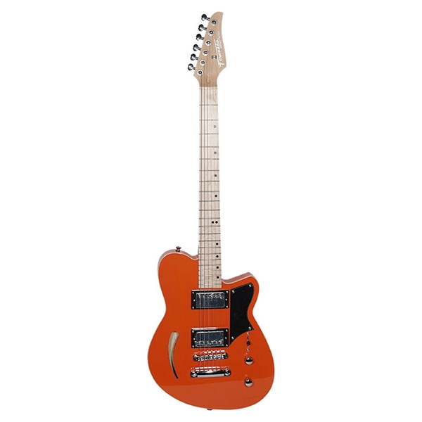 Fernando PJH-99 Semi Hollow Electric Guitar (Orange)