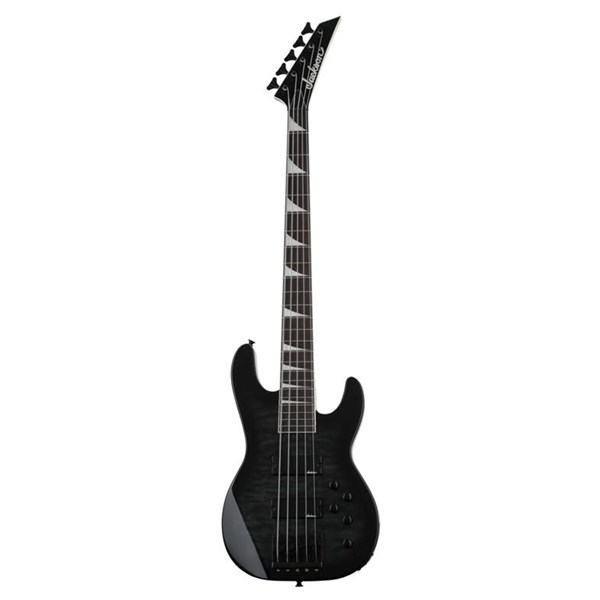 Jackson JS3VQ JS Series Concert Bass Guitar (Transparent Black Burst)