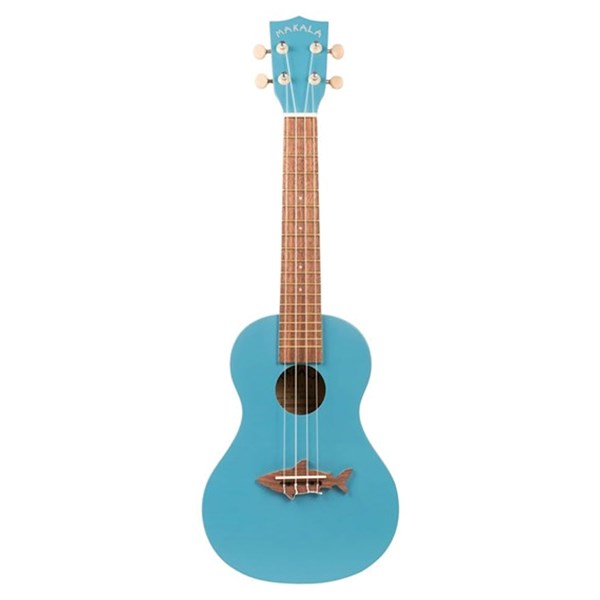 Kala MK-CS Mako Blue Makala Shark Concert Ukulele