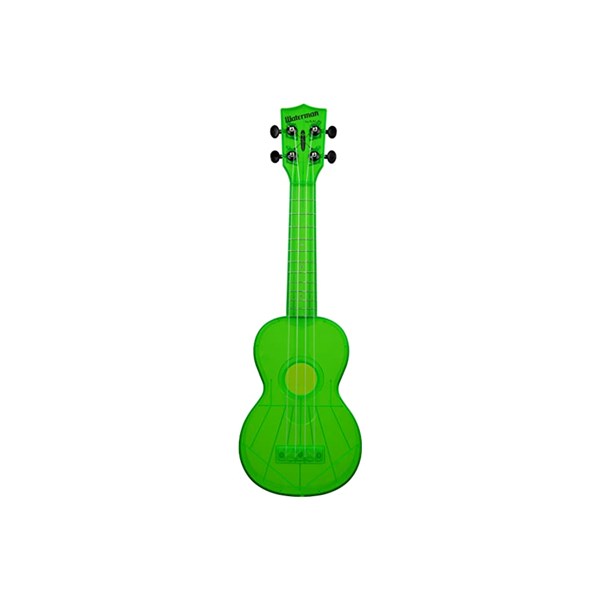 Kala KA-SWF-GN Sour Apple Fluorescent Soprano Ukulele