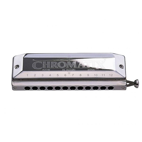 Suzuki SCX-48 Chromatix Series 12-Hole Harmonica (Key of C)