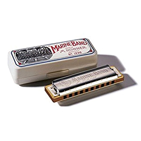 Hohner M1896036 Marine Band Classic Harmonica Chrome ( Key of D )