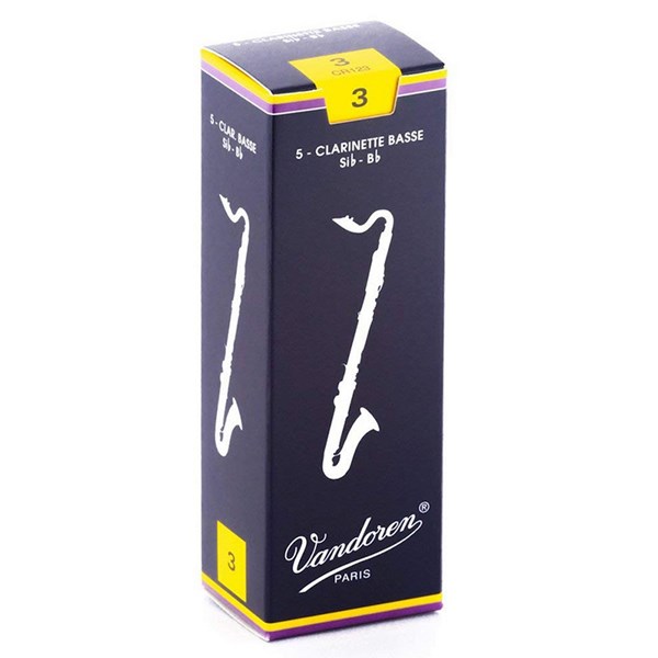 Vandoren CR123 Clarinet Bass Reeds 3