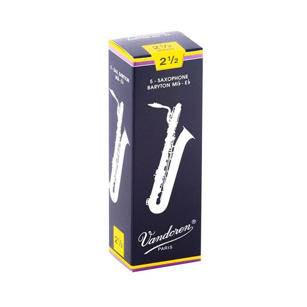 Vandoren S42425 Baritone Reeds 2.5