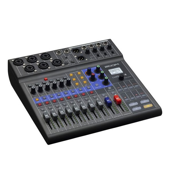 Zoom LiveTrak L-8 8-channel Digital Mixer / Recorder