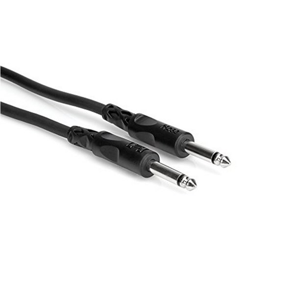 Hosa CPP-110 Unbalanced Interconnect 1/4 inch TS to Same