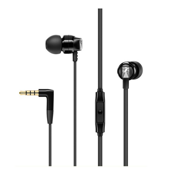 Sennheiser CX 300S In-Ear Headphone w/ One-Button Smart Remote (Black)