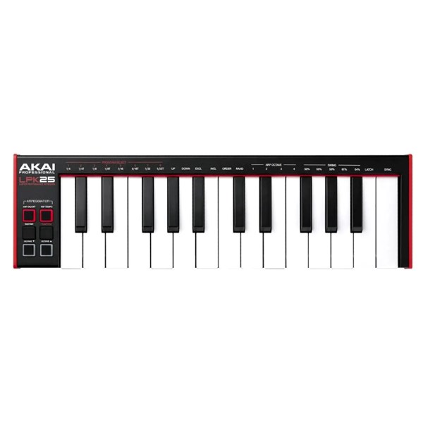 Akai Professional LPK25 MK2 USB Laptop Performance Keyboard