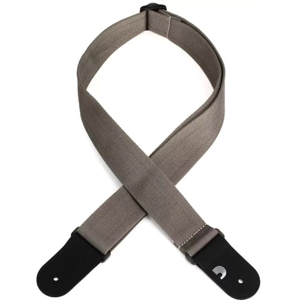 D'Addario 50RB02 Eco Comfort Guitar Straps - Grey