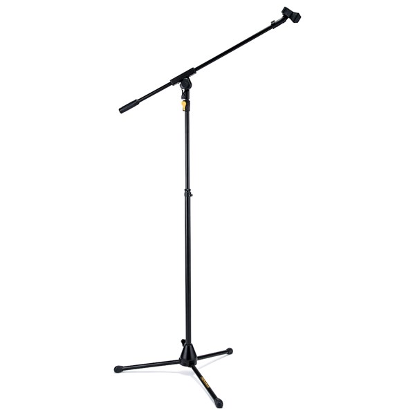 Hercules MS631B PLUS EZ Grip Tripod Microphone Stand with Boom and Mic Clip