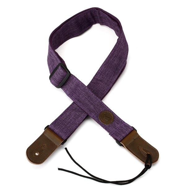 Kala Sonoma Coast Deluxe Cloth Ukelele Strap - Vista Point Purple (K-DSTP-PL)