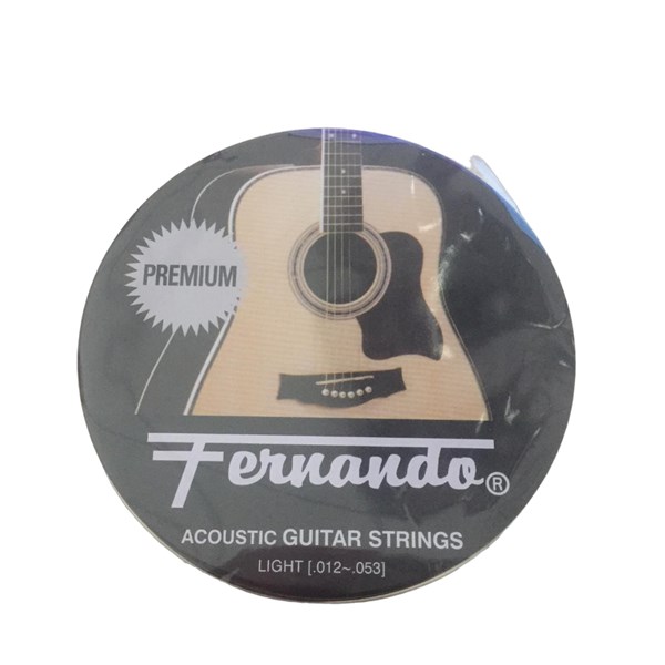 Fernando NFCA Acoustic Guitar Strings Set (Light Gauge 12-53)