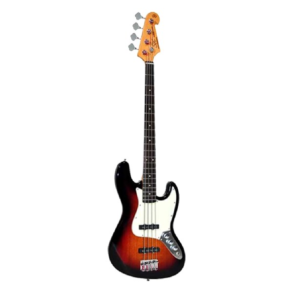 SX SJB62+/3TS JB Electric Bass Guitar (3 Tone Sunburst)