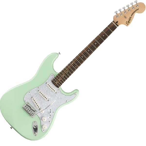 Squier by Fender Affinity Series Stratocaster Electric Guitar Surf Green (0378004557)