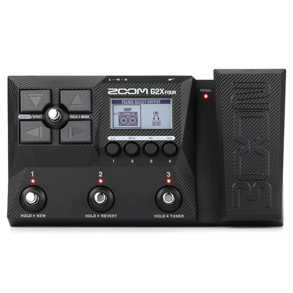 Zoom G2X Four Guitar Multi-effects Processor