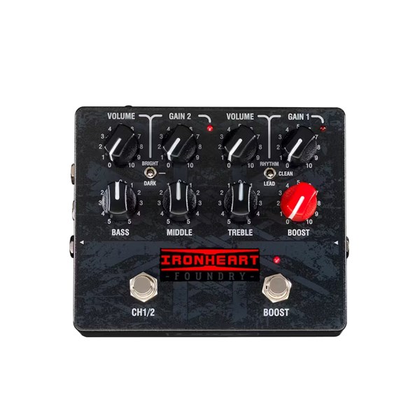 Laney IRF-Loudpedal Foundry Series Ironheart Loudpedal 2-channel 60W Power Amp Pedal