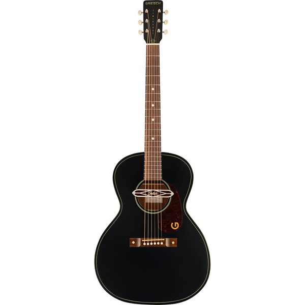 Gretsch Jim Dandy Deltoluxe Concert Acoustic-electric Guitar (Black Top)