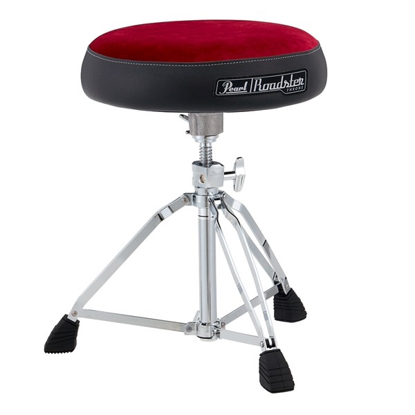 Pearl D-1500RST Drummers Throne with Red Cloth