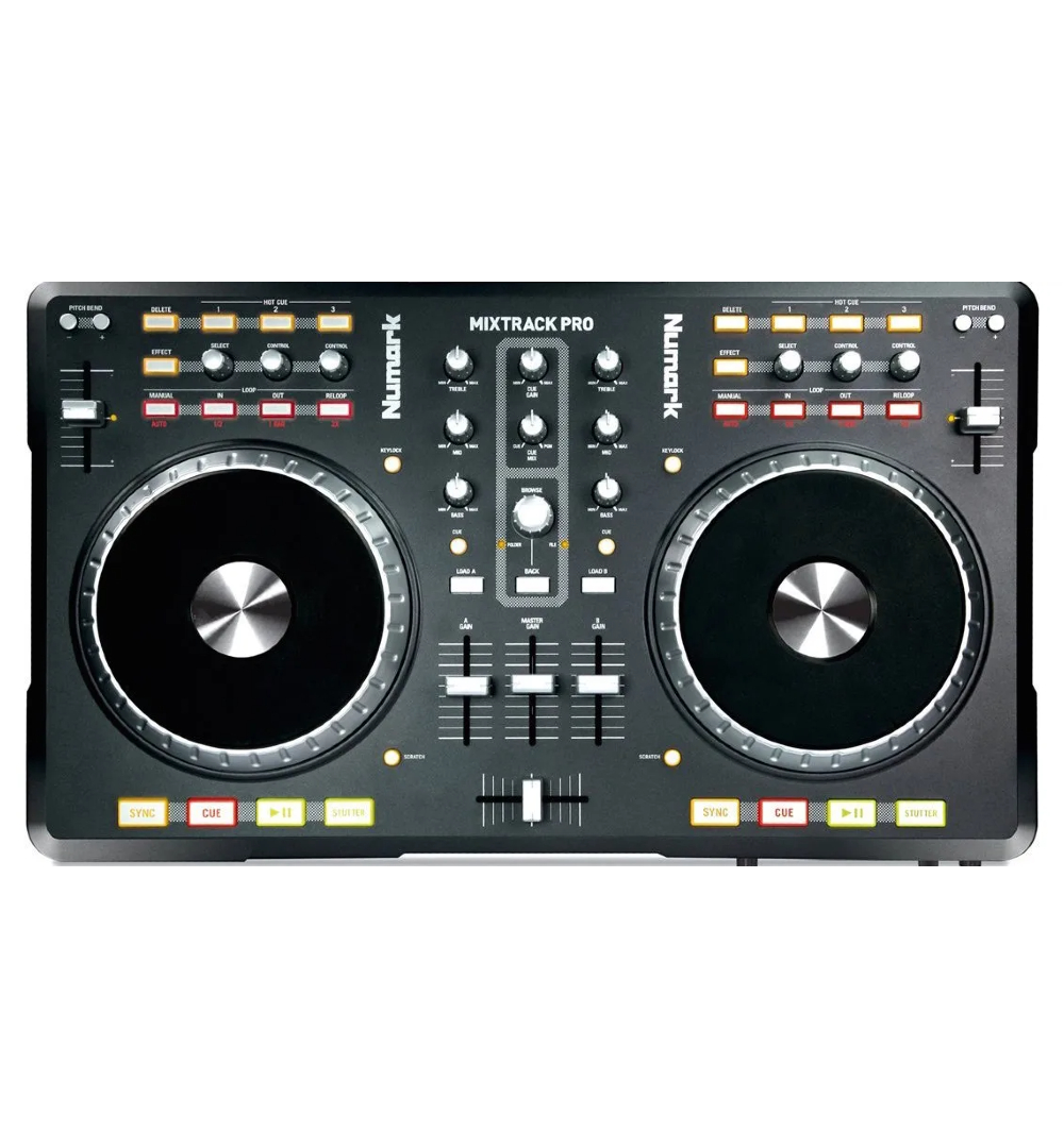 Numark Mixtrack Pro DJ Controller with Integrated Audio Interface